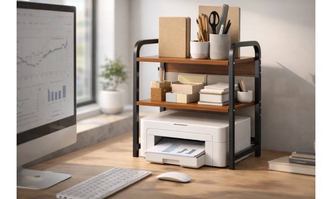 Fémvázas emeletes polc