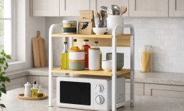 Emeletes konyhai, irodai polc