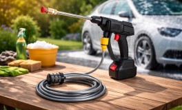 Akkumulátoros autómosó pisztoly