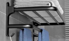 Elite® törölközőtartó és polc