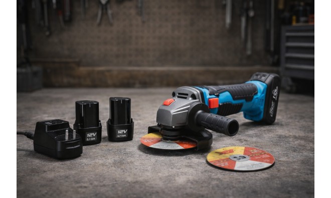 THO Mini Dupla Akkus Sarokcsiszoló