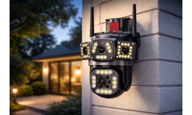 12.0 megapixel, dómkamera