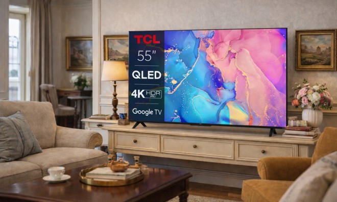 TCL 55'' QLED, 4K HDR Pro Tv