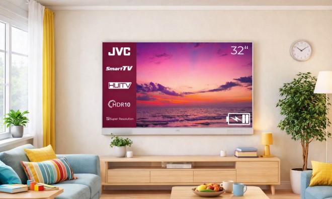 JVC 32'' HD Hordozható Smart Tv