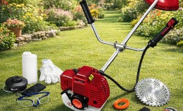 Orosz Kétütemű Benzines Fűkasza 