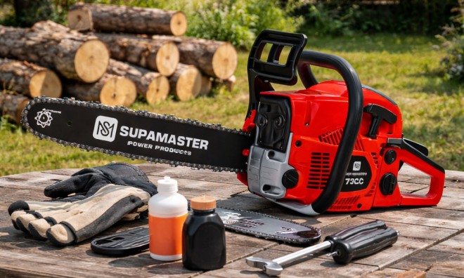 Supamaster benzinmotoros láncfűrész