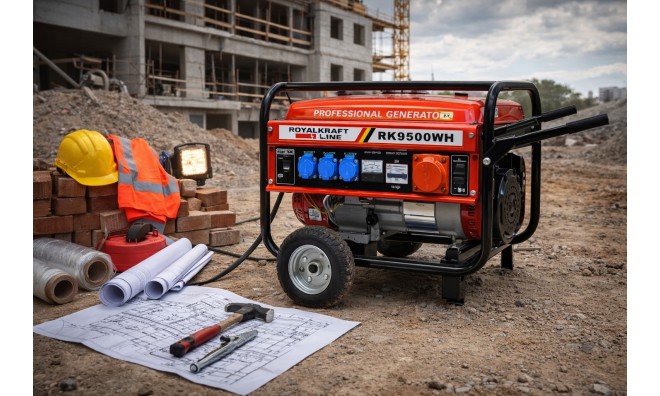 ROYALKRAFT 9500W generátor