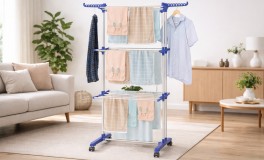 3 szintes függőleges ruhaszárító