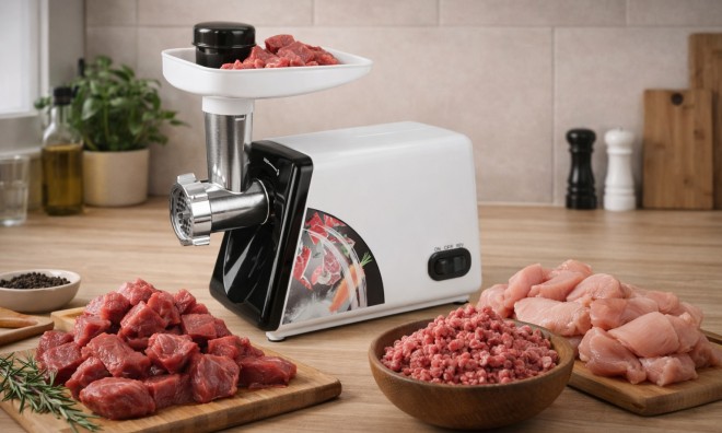 RAF elektromos húsdaráló