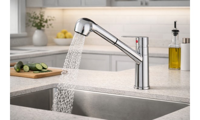 Prémium Kihúzható Fejes Csaptelep