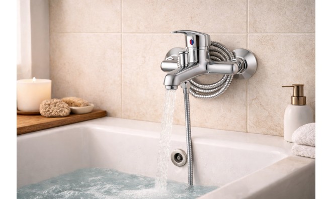 Egykaros kád–zuhany csaptelep