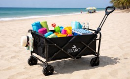 Összecsukható kerti-strandkocsi