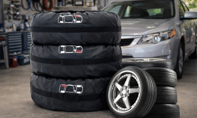 4 db-os abroncs és felni védő huzat