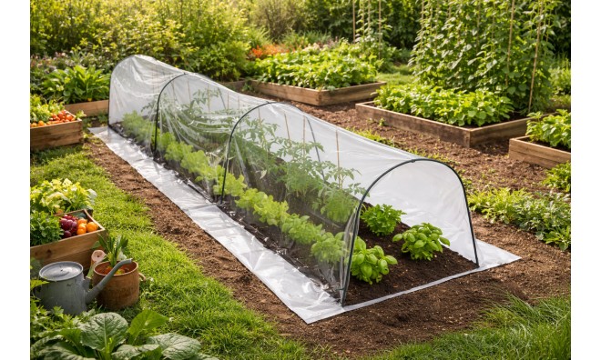 XXL Palántanevelő fóliasátor