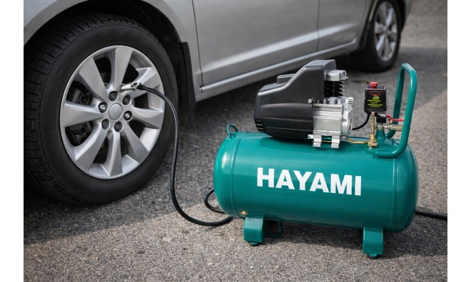 Hayami légkompresszor 100L