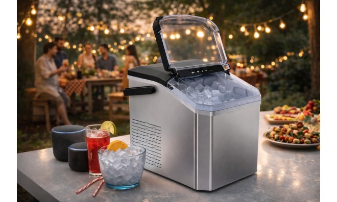 Hordozható jégkockakészítő gép
