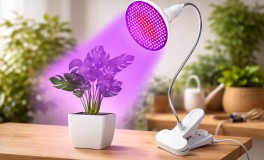 200 LED-es palántanevelő lámpa