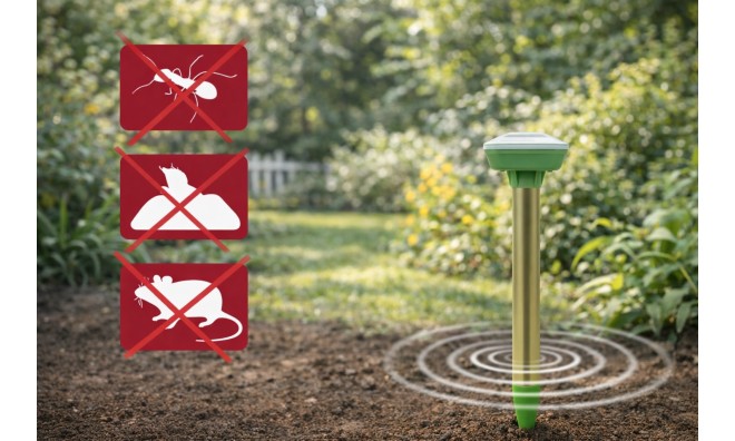 Napelemes kártevőriasztó