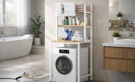 Fürdőszobai polcrendszer 