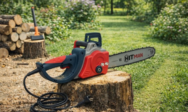 HITMAN elektromos láncfűrész -16'' 