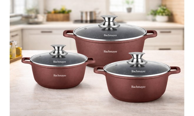 Bachmayer 3 r. kerámia edényszett