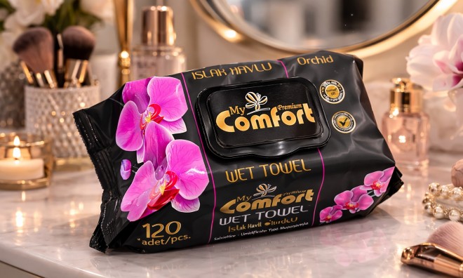 6 x myComfort Nedves Törlőkendő