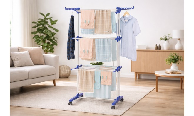 3 szintes függőleges ruhaszárító