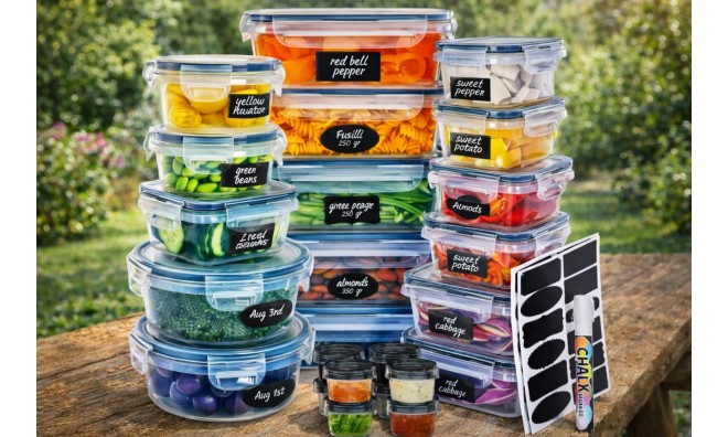 Homeland ételtároló készlet 24db