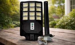 THOLux napelemes LED utcai lámpa