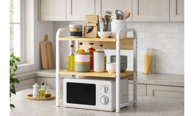 Emeletes konyhai, irodai polc