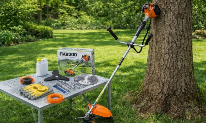 Benzinmotoros Fűkasza, Bozótvágó