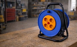 THO 50m elektromos kábeldob