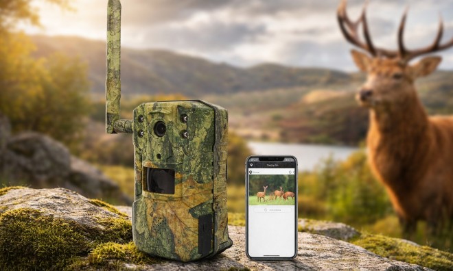 4G napelemes QHD videós vadkamera 