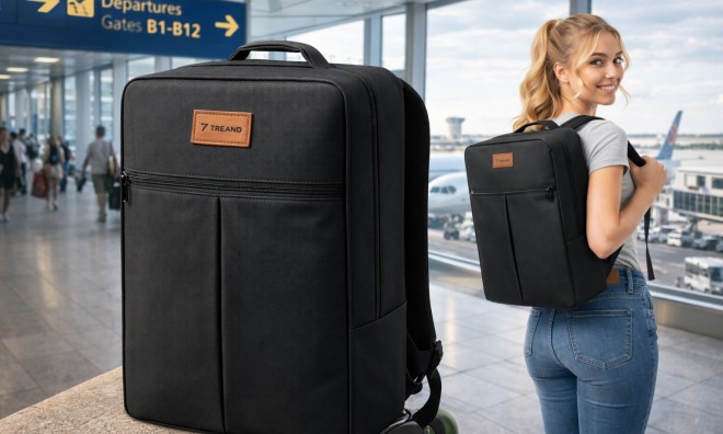 Trizand Bőröndhátizsák 40x20x25 cm