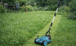 Hayami fűnyíró + 2x akkumulátor