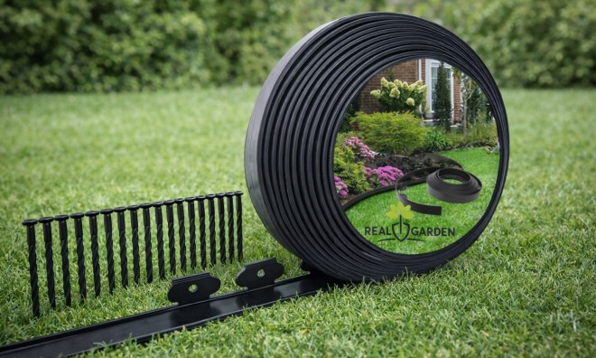 Rugalmas gyepszegély