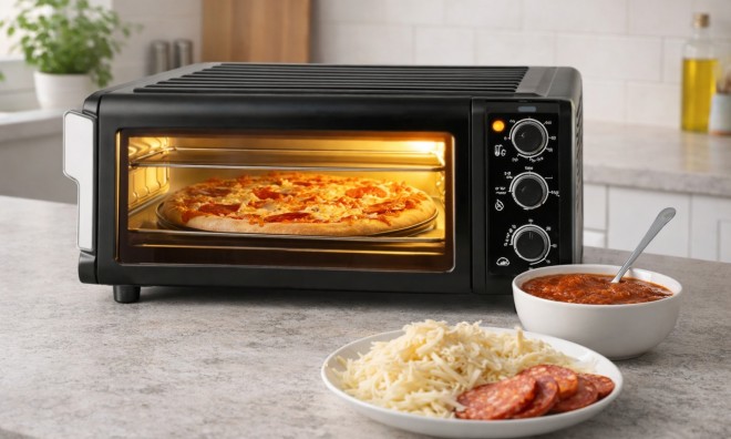 Orion légkeveréses pizzasütő