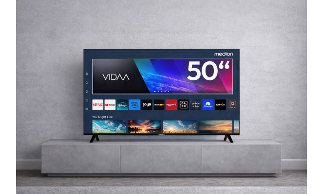 MEDION 50'' UHD Vida Smart Tv