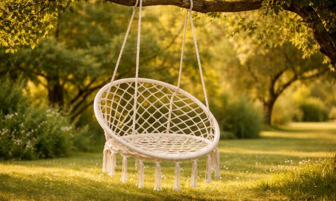 Fészekhinta háttámlával