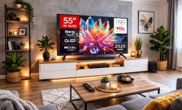 TCL 55'' QLED 4K Smart Tv