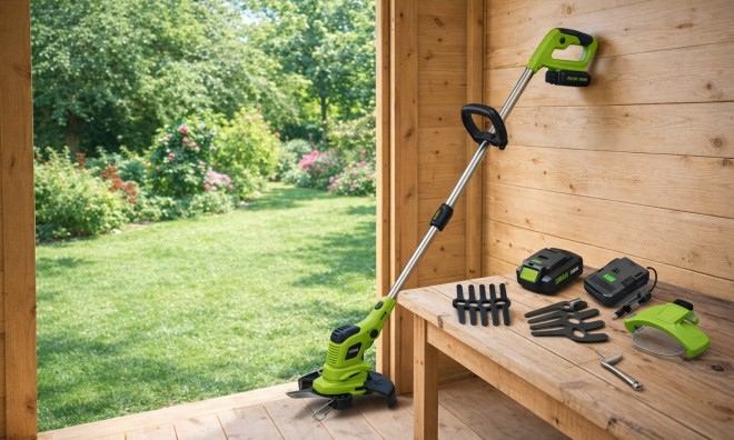 Akkumulátoros Fűkasza, Szegélyvágó