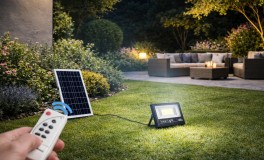 1+1 300W Napelemes LED Reflektor