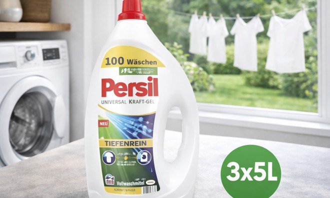 Persil White mosógél 3 x 5 liter