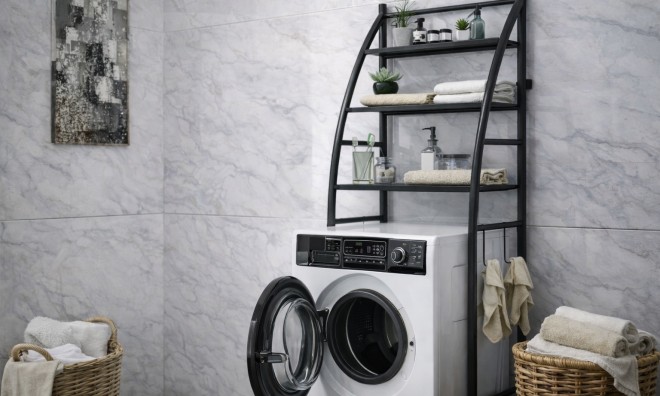 Fürdőszoba-rendező polc