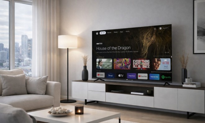 Continental 65'' QLED Google Tv