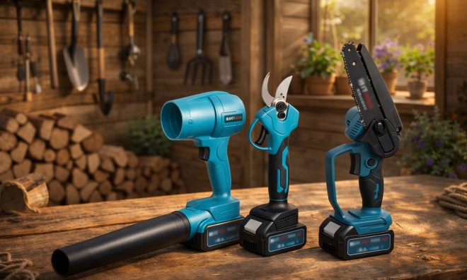 HITMAN Akkumulátoros Kerti Szett