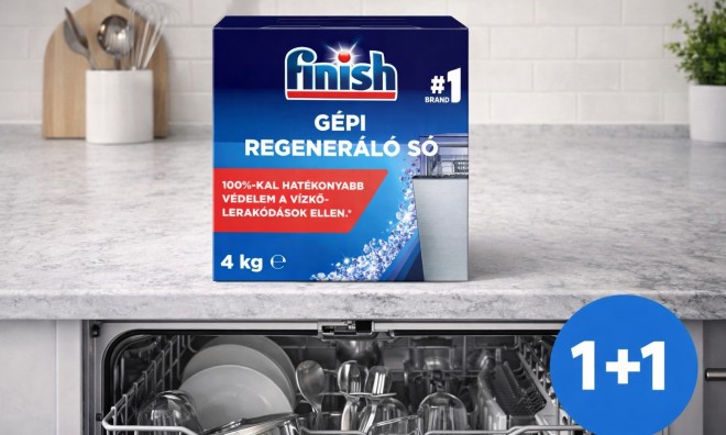 1+1 Finish Regeneráló só - 4 kg