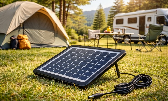 1+1 Napelemes Töltő Panel