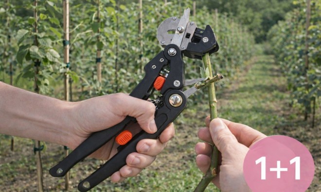 1+1 Fa metsző-és oltóolló