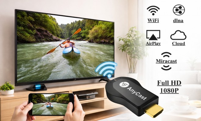 Anycast M9 Plus Tv okosító